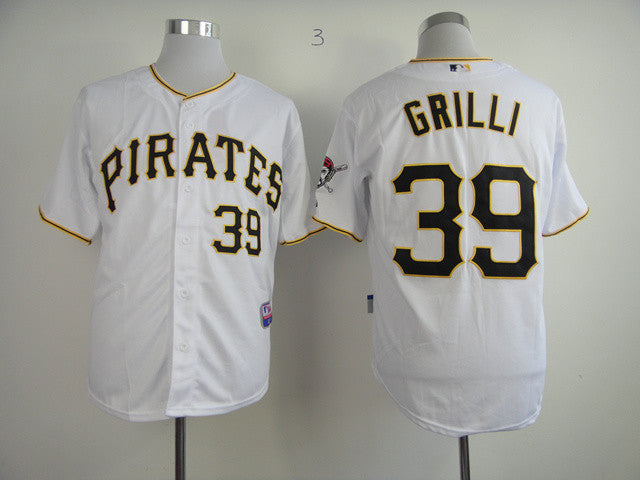 Grilli Pittsburgh Pirates white jersey
