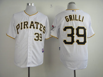 Grilli Pittsburgh Pirates white jersey