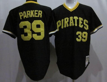 Parker Pittsburgh Pirates black jersey