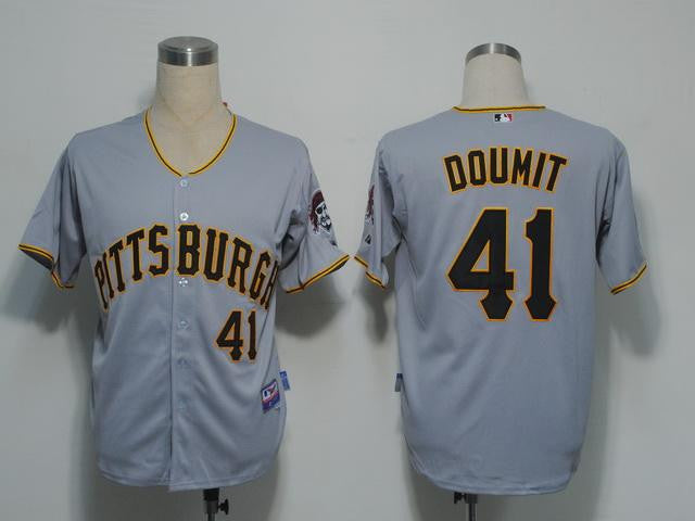 Doumit Pittsburgh Pirates grey jersey