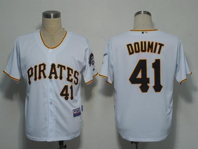 Doumit Pittsburgh Pirates white jersey