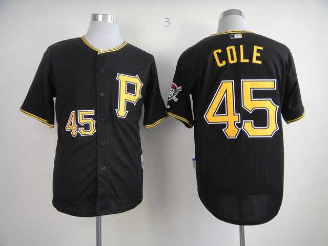 Cole Pittsburgh Pirates black jersey