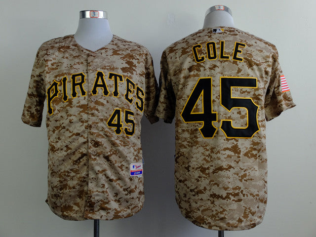 Cole Pittsburgh Pirates camo Camo jersey