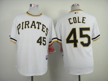 Cole Pittsburgh Pirates white jersey