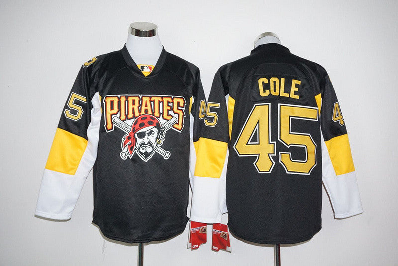 Gerrit Cole Pittsburgh Pirates black jersey