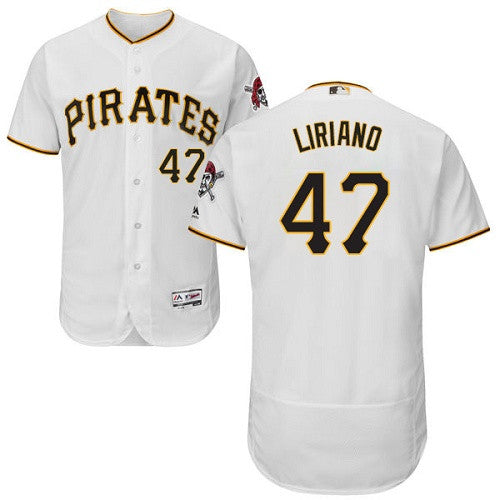 Francisco Liriano Pittsburgh Pirates white jersey
