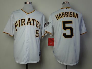 Harrison Pittsburgh Pirates white jersey