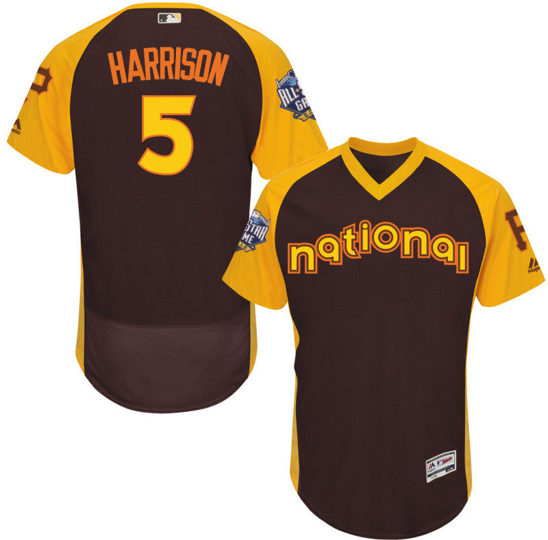 Josh Harrison Pittsburgh Pirates brown All-Star jersey