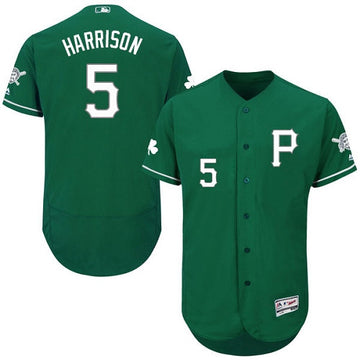 Josh Harrison Pittsburgh Pirates green jersey