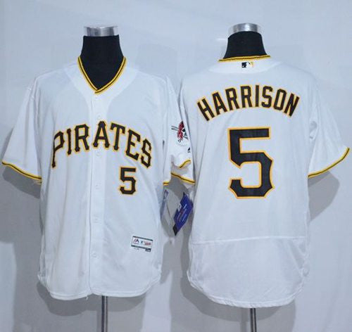 Josh Harrison Pittsburgh Pirates white Authentic jersey