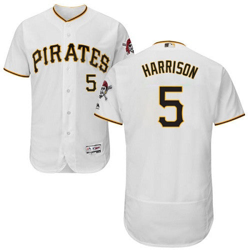 Josh Harrison Pittsburgh Pirates white jersey