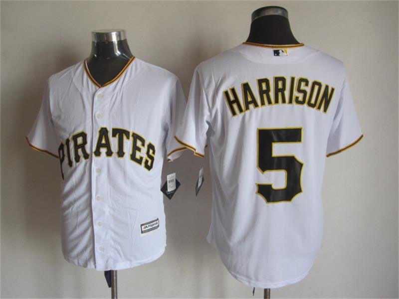 Josh Harrison Pittsburgh Pirates white jersey