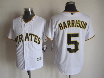 Josh Harrison Pittsburgh Pirates white jersey
