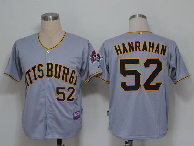Hanrahan Pittsburgh Pirates grey jersey
