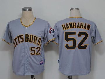 Hanrahan Pittsburgh Pirates grey jersey