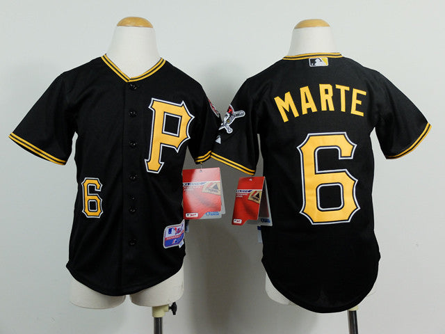 Marte Pittsburgh Pirates black jersey