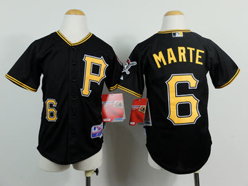 Marte Pittsburgh Pirates black jersey