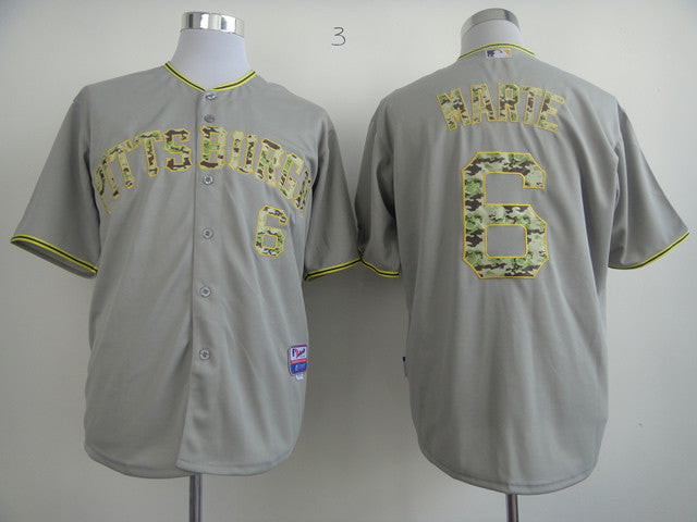 Marte Grey Pittsburgh Pirates camo Camo jersey