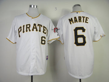 Marte Pittsburgh Pirates white jersey