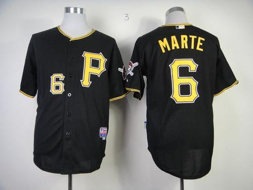 Starling Marte Pittsburgh Pirates black jersey