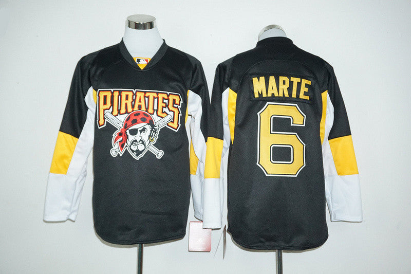 Starling Marte Pittsburgh Pirates black jersey