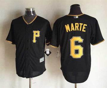 Starling Marte Pittsburgh Pirates black jersey