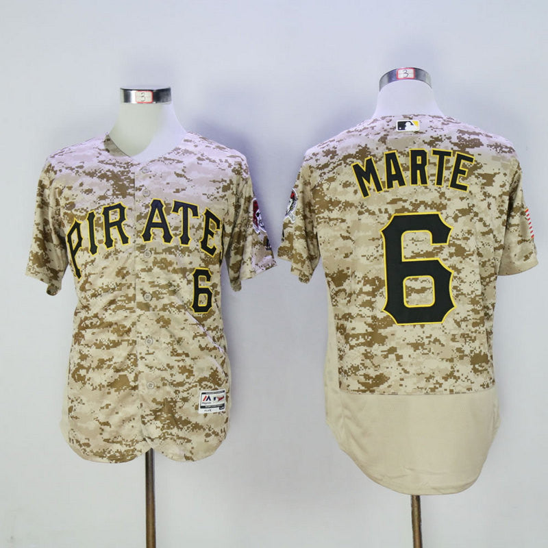Starling Marte Pittsburgh Pirates camo Camo jersey