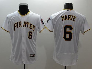 Starling Marte Pittsburgh Pirates white Authentic jersey