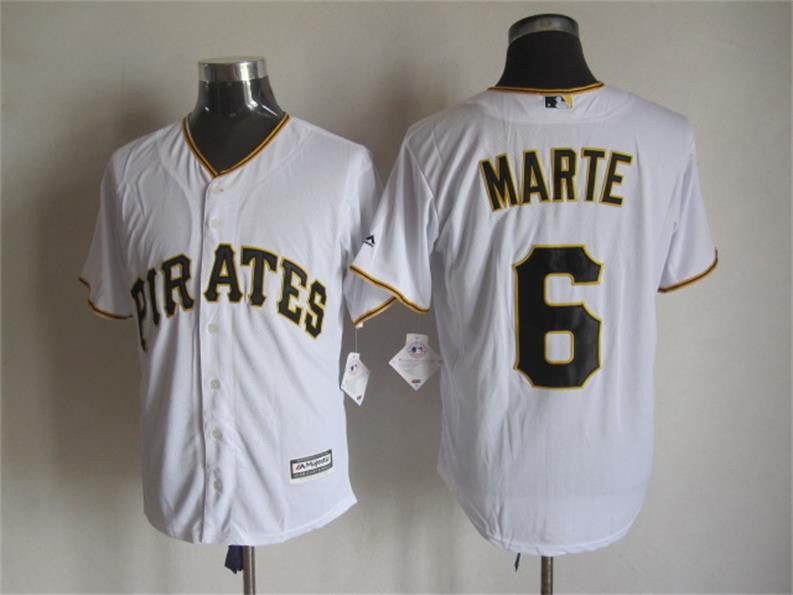 Starling Marte Pittsburgh Pirates white jersey