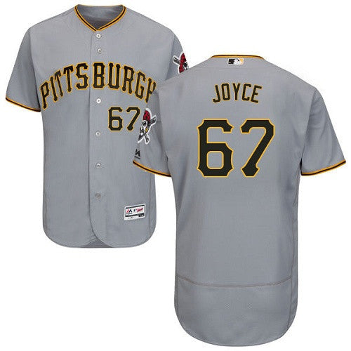 Matt Joyce Pittsburgh Pirates gray jersey
