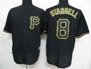 Stargell Pittsburgh Pirates black Fashion jersey