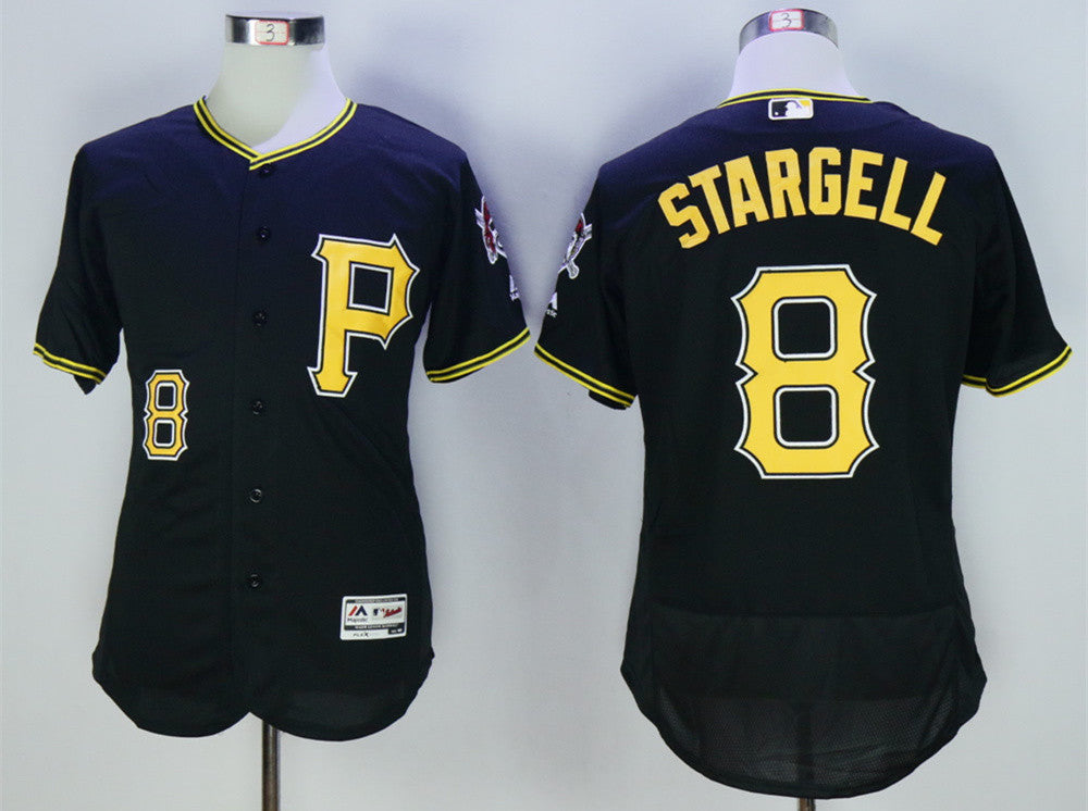 Stargell Pittsburgh Pirates black jersey