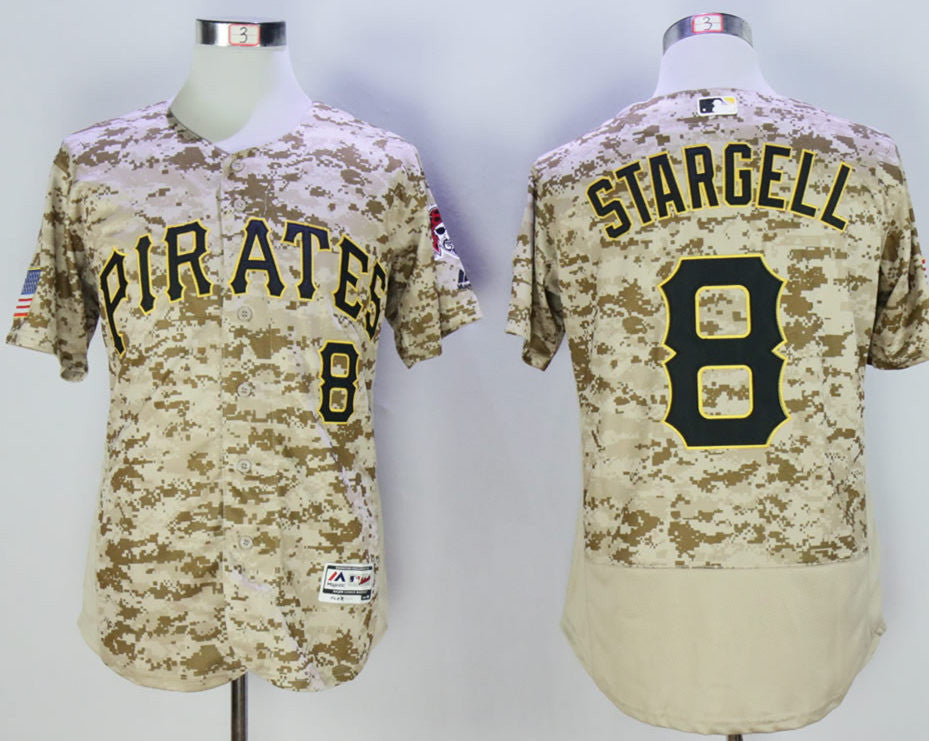 Stargell Pittsburgh Pirates camo Camo jersey