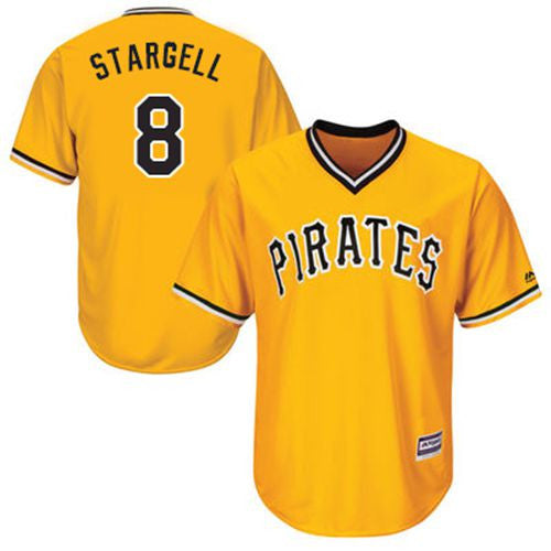 Stargell Pittsburgh Pirates gold jersey