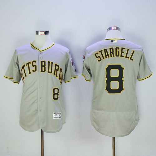 Stargell Pittsburgh Pirates grey Authentic jersey