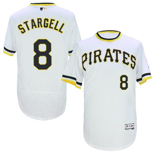 Stargell Pittsburgh Pirates white Authentic jersey
