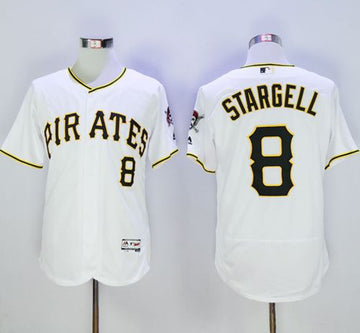 Stargell Pittsburgh Pirates white Authentic jersey