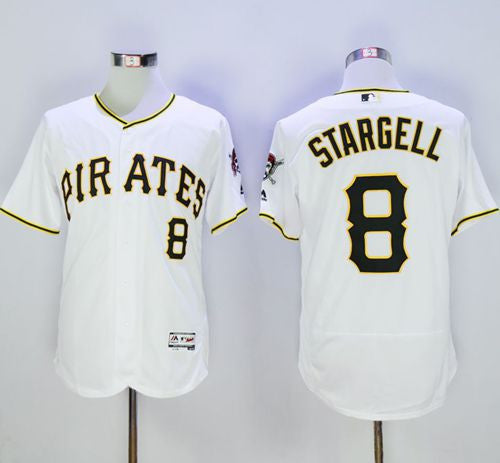 Stargell Pittsburgh Pirates white Authentic jersey