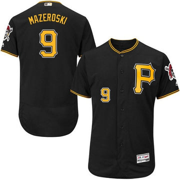 Bill Mazeroski Pittsburgh Pirates black jersey