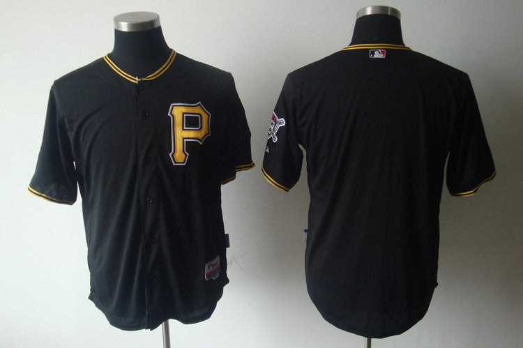 Custom Pittsburgh Pirates black jersey