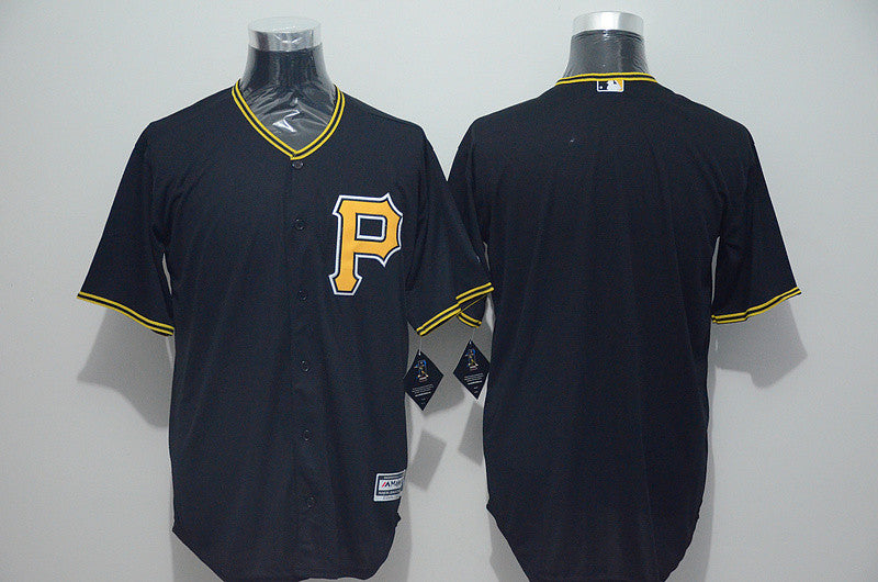 Custom Pittsburgh Pirates black jersey