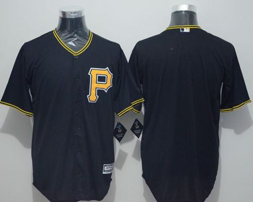 Custom Pittsburgh Pirates black jersey