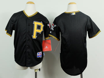 Custom Pittsburgh Pirates black jersey