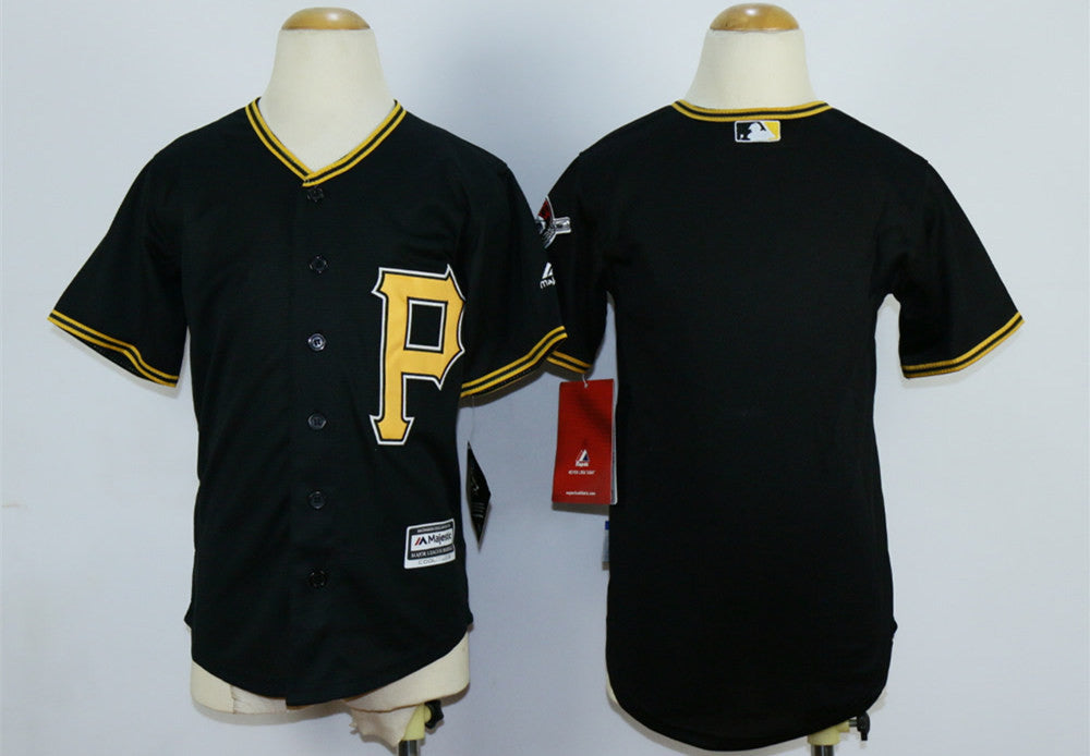 Custom Pittsburgh Pirates black jersey