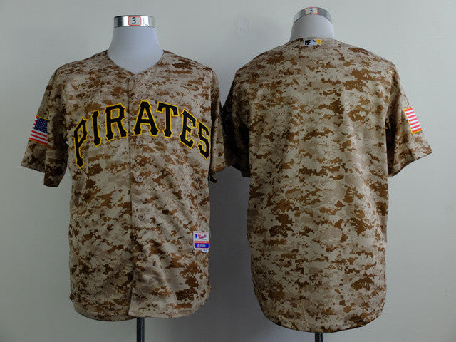 Custom Pittsburgh Pirates camo Camo jersey