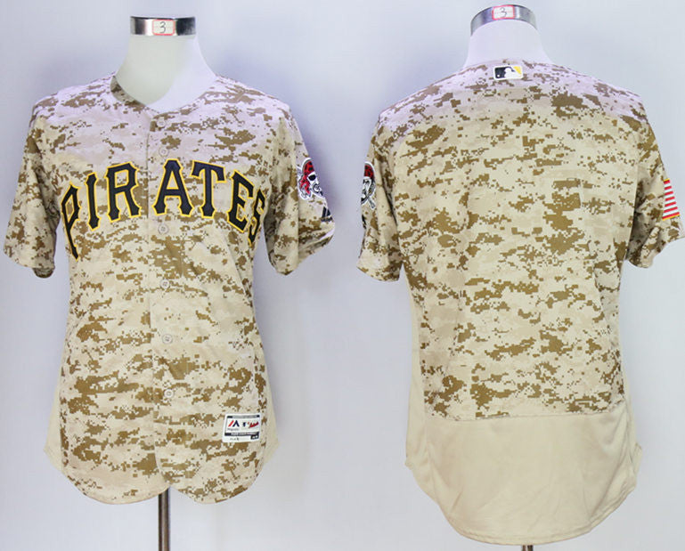 Custom Pittsburgh Pirates camo Camo jersey