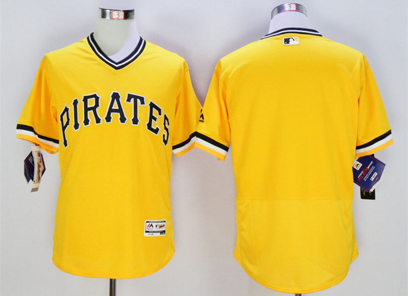 Custom Pittsburgh Pirates gold jersey