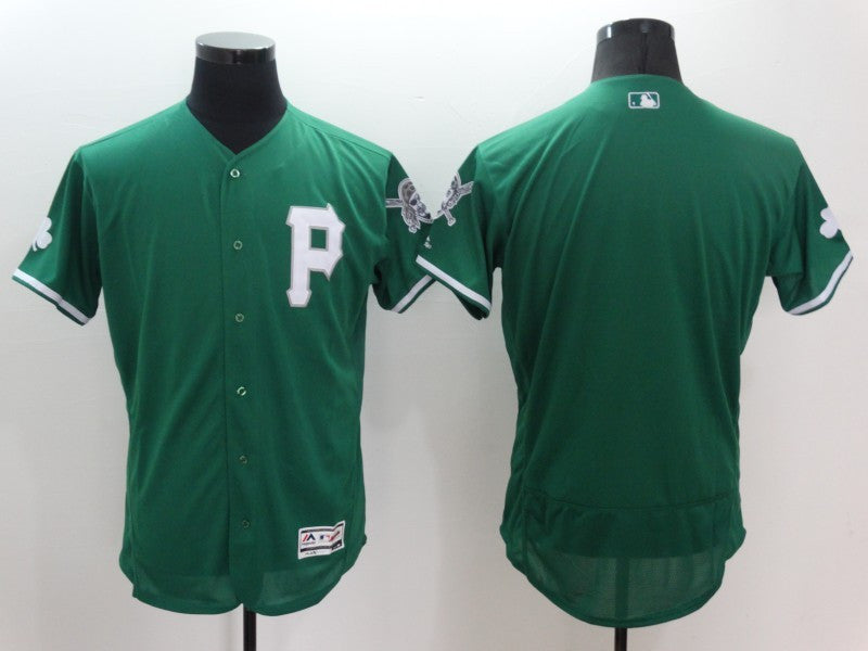 Custom Pittsburgh Pirates green jersey