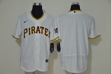 Custom Pittsburgh Pirates white jersey
