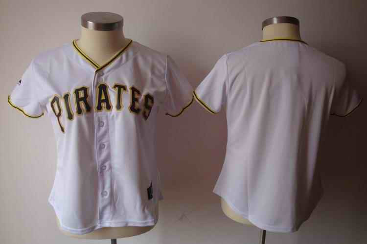 Custom Pittsburgh Pirates white jersey